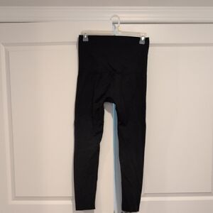 Maternity/ Post Partum Compression High Waisted Black Leggings